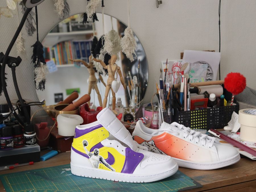 Custom sneakers